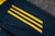 Conjunto Agasalho Treino Real Madrid 2024/2025 Azul e Amarelo Adidas Masculino - comprar online