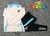 Agasalho Viagem Infantil Argentina 2024/2025 Bege e Preto Importado