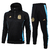 Conjunto Agasalho Argentina 2024/2025 Preto Com Capuz Adidas Masculino