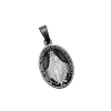 Dije Virgen Medalla Milagrosa / Plata 925