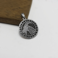 Animales Nordicos Cabra con runas / Plata 925 - comprar online