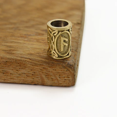 Abalorio Bead Vikingo Runa Ansuz Barba O Pelo / Bronce - comprar online