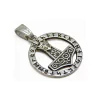 Martillo De Thor Mjolnir Con Runas Vikingas / Plata 925