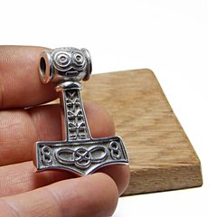 Dije Martillo De Thor Vikingo Mjolnir / Plata 925 - tienda online