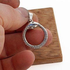 Dije Ouroboros Serpiente / Plata 925 - Van Allen Joyas
