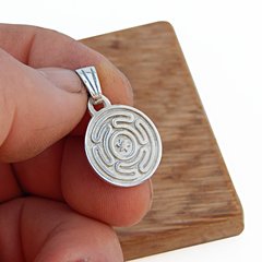 Dije Rueda De Hecate / Plata 925 - Van Allen Joyas