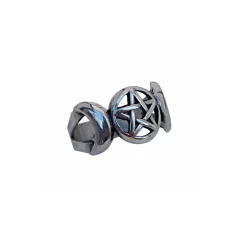 Anillo Diosa Triple Wicca / Plata 925