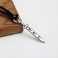 Daga Con Runas / Plata 925 - comprar online