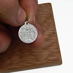 Dije Tetragramaton / Plata 925 - Van Allen Joyas