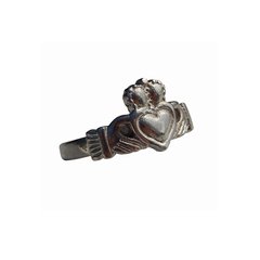 Anillo Celta Claddagh Irlandes Amor / Plata 925