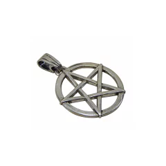 Pentagrama o Pentaculo 2.6 Cm / Plata 925