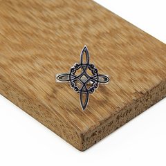 Anillo Nudo de Bruja / Plata 925 en internet