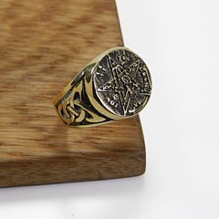 ANILLO SELLO TETRAGRAMATON / Bronce - comprar online