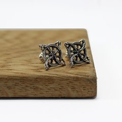 Aros Nudo De Bruja Wicca / Plata 925 - comprar online