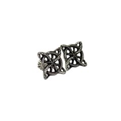 Aros Nudo De Bruja Wicca / Plata 925