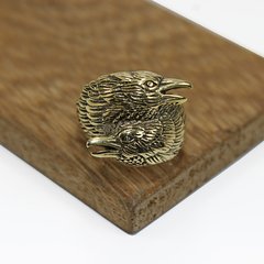 Anillo Cuervos Hugin Y Munin / Bronce en internet