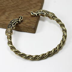 Brazalete tipo Torque Dragon Vikingo / BRONCE - comprar online