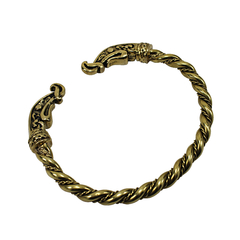 Brazalete tipo Torque Dragon Vikingo / BRONCE