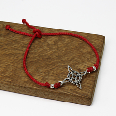 Pulsera para proteccion Nudo de Bruja / Plata 925 - comprar online