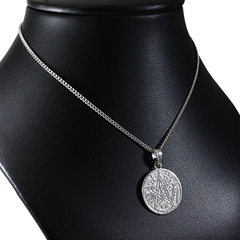 Combo dije Tetragramatón + cadena Groumet