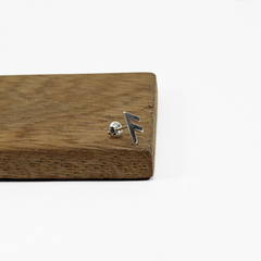 Aro runa Ansuz / Plata 925 - comprar online