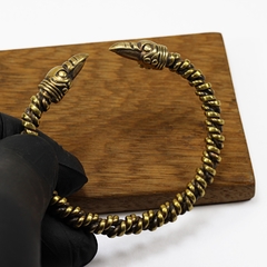 TORQUE VIKINGO CUERVOS HUGIN Y MUNIN / BRONCE - comprar online