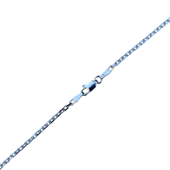 Cadena Forcet largo 60 Cm / Plata 925 - Van Allen Joyas