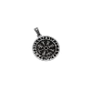 Medalla Vegvisir con runas / Plata 925
