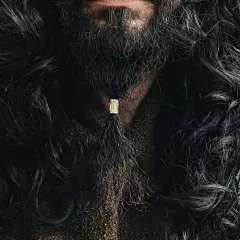 Abalorio Bead Vikingo Runa Raido Barba O Pelo / Bronce - Van Allen Joyas