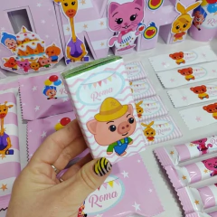 Kit Imprimible Plim Plim Pink - Copper Kids