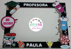 Marco Selfie Profesora de Fisica