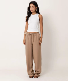 calça reta liocel cogumelo