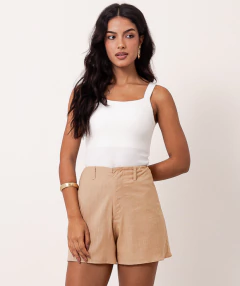 Short teresina cambraia listrada - loja online