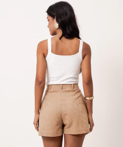 Short sergipe bordado - loja online
