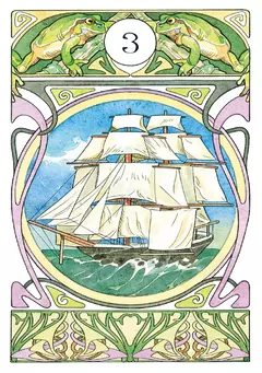 Art Nouveau Lenormand Oraculo - comprar online