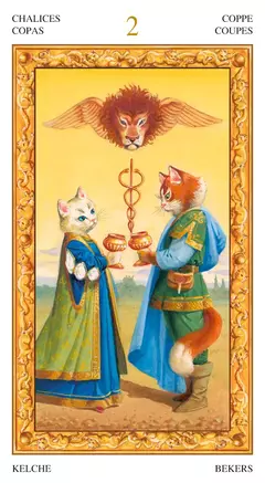 Gatos Blancos - Tarot - comprar online