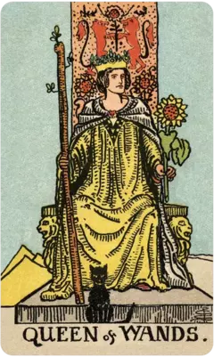Smith-Waite Tarot Deck Borderless Miniature Edition - Mini en internet