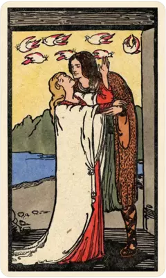 Smith-Waite Tarot Deck Borderless Miniature Edition - Mini - Witchie Vibes