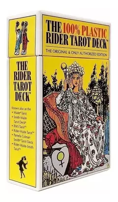 The 100% Plastic Rider Waite Tarot Deck Us Games Original - comprar online
