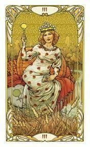 Mini golden art nouveau - Tarot - comprar online