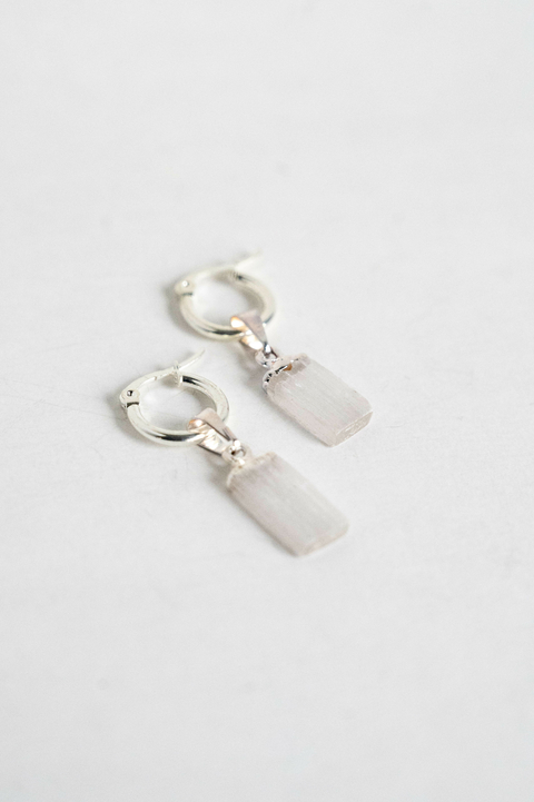Aros selenita en bruto - comprar online