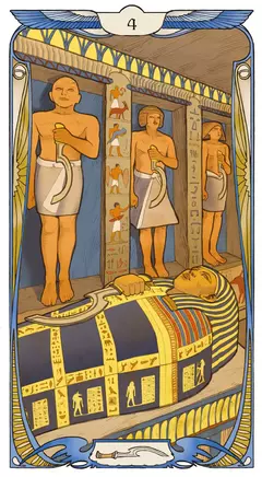 Imagen de Egyptian Art Nouveau Tarot