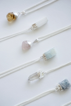 Collar Amatista en Bruto - Witchie Vibes