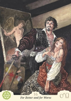 ORÁCULO Manara Erotic 35 Cartas y Librito - Witchie Vibes