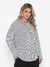 CAMISAO SLUB LISTRADO OVER - Eldora Fashion Ltda