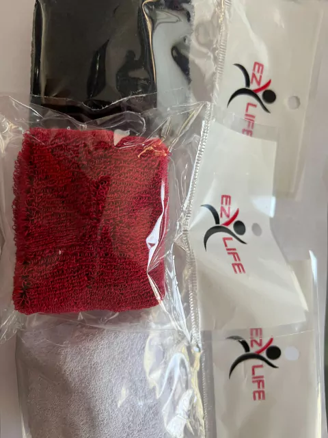 Muñequera Toalla x 2 und. Ez Life- Colores Surtidos