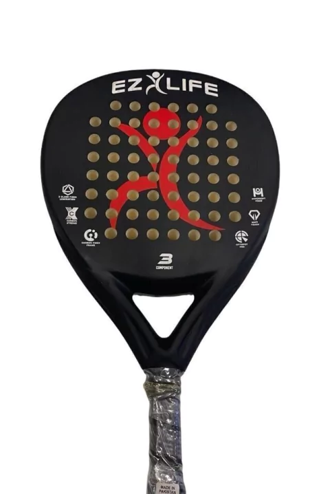 Paleta Ez Life Adishape Negro/Rojo