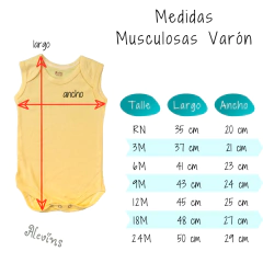 Body Navideño Reno nariz NGR (sin mangas) - Alevins