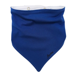 Babero Bandana Algodón Azúl con Azúl