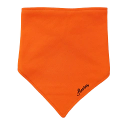 Babero Bandana Algodón Naranja con Naranja